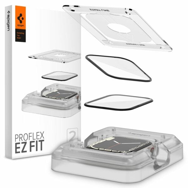 Spigen EZ Fit Proflex Apple Watch 7 / 8 / 9 - 45 MM - 2 Stuks