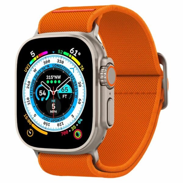 Spigen Fit Lite Ultra Apple Watch 6 / 7 / 8 / 9 / 10 / SE / Ultra 1 & 2 - 44 / 45 / 46 / 49 MM - Oranje