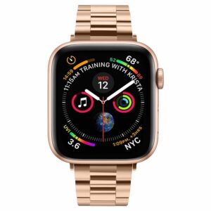 Spigen Modern Fit Bandje Apple Watch 6 / 7 / 8 / 9 / 10 / SE - 40 & 41 & 42 MM - Roségoud - 2