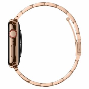 Spigen Modern Fit Bandje Apple Watch 6 / 7 / 8 / 9 / 10 / SE - 40 & 41 & 42 MM - Roségoud - 3