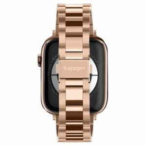 Spigen Modern Fit Bandje Apple Watch 6 / 7 / 8 / 9 / 10 / SE - 40 & 41 & 42 MM - Roségoud - 4