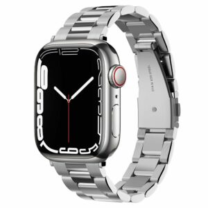 Spigen Modern Fit Bandje Apple Watch 6 / 7 / 8 / 9 / 10 / SE - 40 & 41 & 42 MM - Zilver Main Image