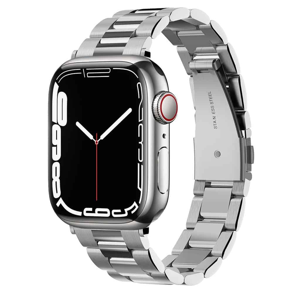 Spigen Modern Fit Bandje Apple Watch 6 / 7 / 8 / 9 / 10 / SE - 40 & 41 & 42 MM - Zilver Main Image