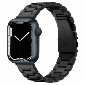 Spigen Modern Fit Bandje Apple Watch 6 / 7 / 8 / 9 / 10 / SE - 44 & 45 & 46 & 49 MM - Zwart Main Image