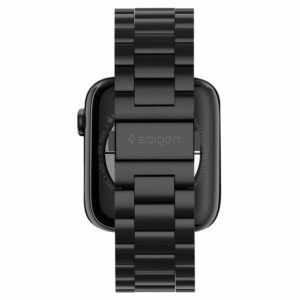 Spigen Modern Fit Bandje Apple Watch 6 / 7 / 8 / 9 / 10 / SE - 44 & 45 & 46 & 49 MM - Zwart - 4