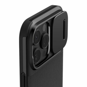 Spigen Optik Armor MagSafe iPhone 16 Pro hoesje - Zwart - 5