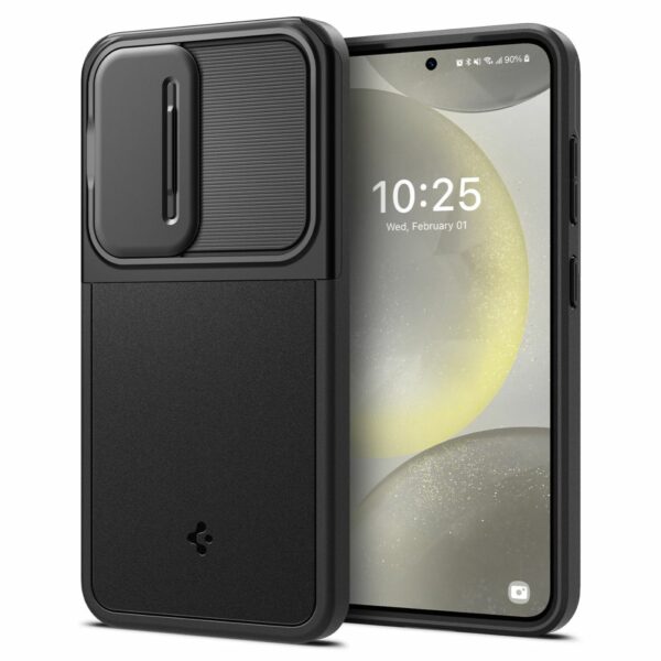 Spigen Optik Armor Samsung Galaxy S24 hoesje - Zwart