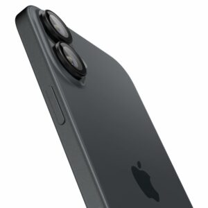 Spigen Optik Pro EZ Fit Camera protector iPhone 16 / 16 Plus - 2 Stuks - Zwart - 3