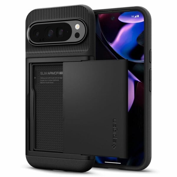 Spigen Slim Armor CS Google Pixel 9 Pro XL hoesje - Zwart