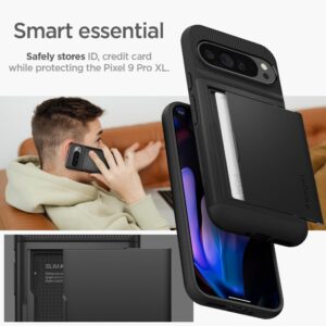 Spigen Slim Armor CS Google Pixel 9 Pro XL hoesje - Zwart - 11