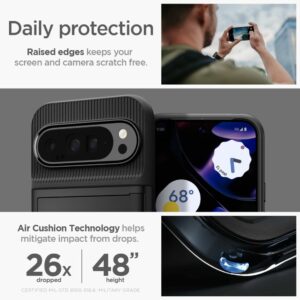 Spigen Slim Armor CS Google Pixel 9 Pro XL hoesje - Zwart - 12