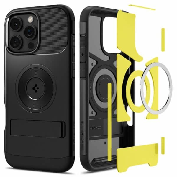 Spigen Slim Armor MagSafe iPhone 16 Pro Max hoesje - Zwart