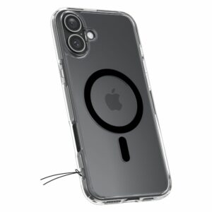 Spigen Ultra Hybrid MagSafe iPhone 16 Plus hoesje - Black ring - 3