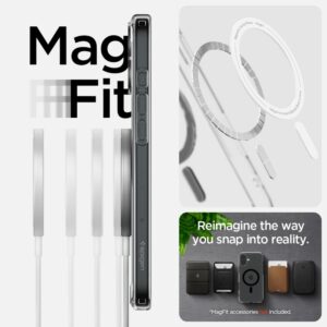 Spigen Ultra Hybrid MagSafe iPhone 16 Plus hoesje - Black ring - 9