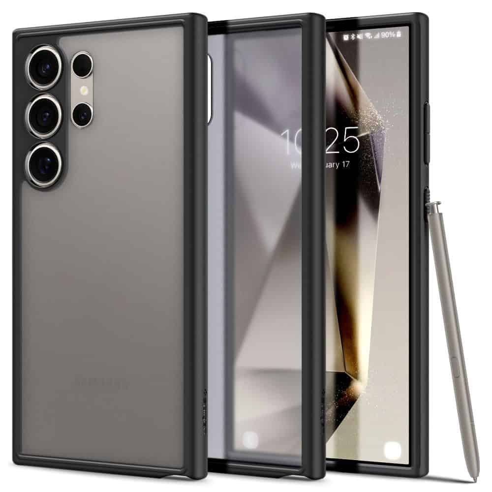 Spigen Ultra Hybrid Samsung Galaxy S24 Ultra hoesje - Frost Black Main Image