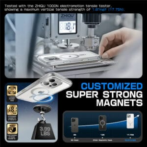 Supcase UB MagSafe iPhone 16 Pro Max hoesje - Transparant - 3
