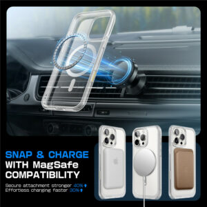 Supcase UB MagSafe iPhone 16 Pro Max hoesje - Transparant - 5