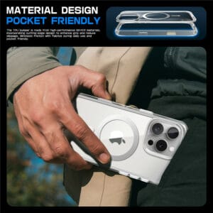 Supcase UB MagSafe iPhone 16 Pro Max hoesje - Transparant - 6