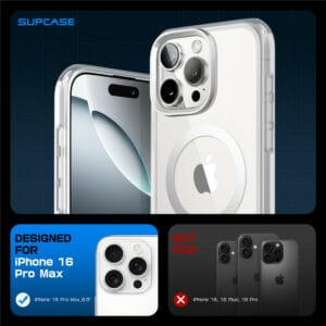 Supcase UB MagSafe iPhone 16 Pro Max hoesje - Transparant - 8