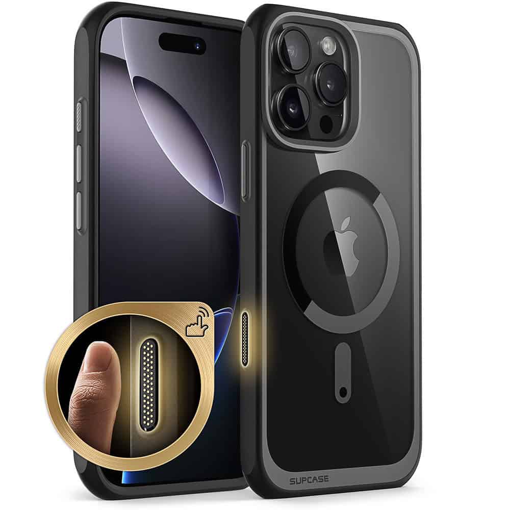 Supcase UB MagSafe iPhone 16 Pro Max hoesje - Zwart Main Image