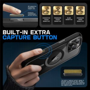 Supcase UB MagSafe iPhone 16 Pro Max hoesje - Zwart - 2