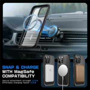 Supcase UB MagSafe iPhone 16 Pro Max hoesje - Zwart - 5