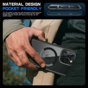 Supcase UB MagSafe iPhone 16 Pro Max hoesje - Zwart - 6
