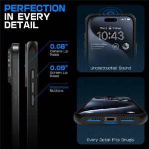 Supcase UB MagSafe iPhone 16 Pro Max hoesje - Zwart - 7