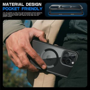Supcase UB MagSafe iPhone 16 Pro hoesje - Zwart - 6