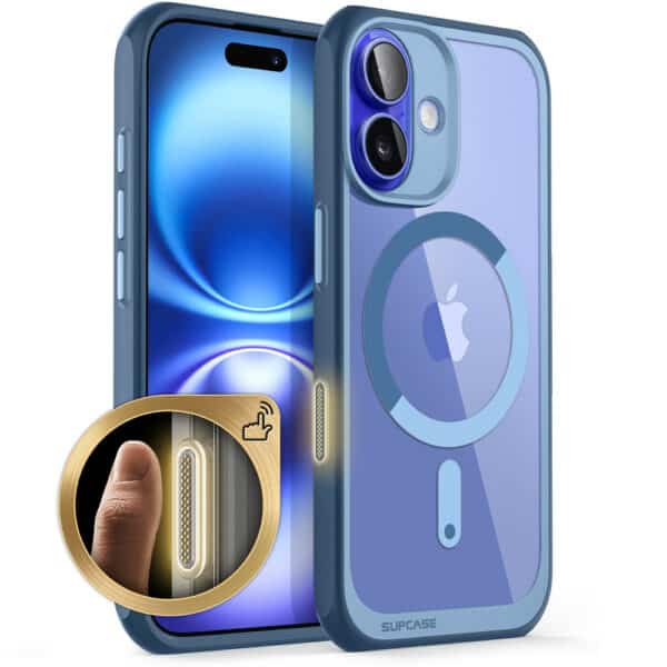 Supcase UB MagSafe iPhone 16 hoesje - Blauw