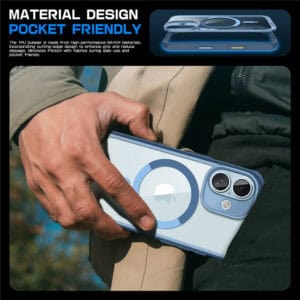 Supcase UB MagSafe iPhone 16 hoesje - Blauw - 6