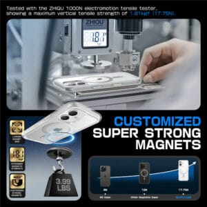 Supcase UB MagSafe iPhone 16 hoesje - Transparant - 2