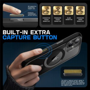 Supcase UB MagSafe iPhone 16 hoesje - Zwart - 2