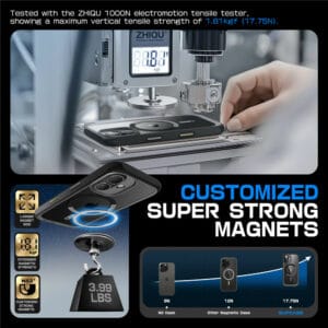 Supcase UB MagSafe iPhone 16 hoesje - Zwart - 3