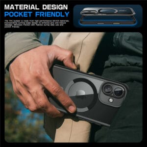 Supcase UB MagSafe iPhone 16 hoesje - Zwart - 6