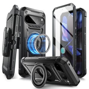 Supcase UB Pro MagSafe met screen protector Google Pixel 9 / 9 Pro - Zwart Main Image