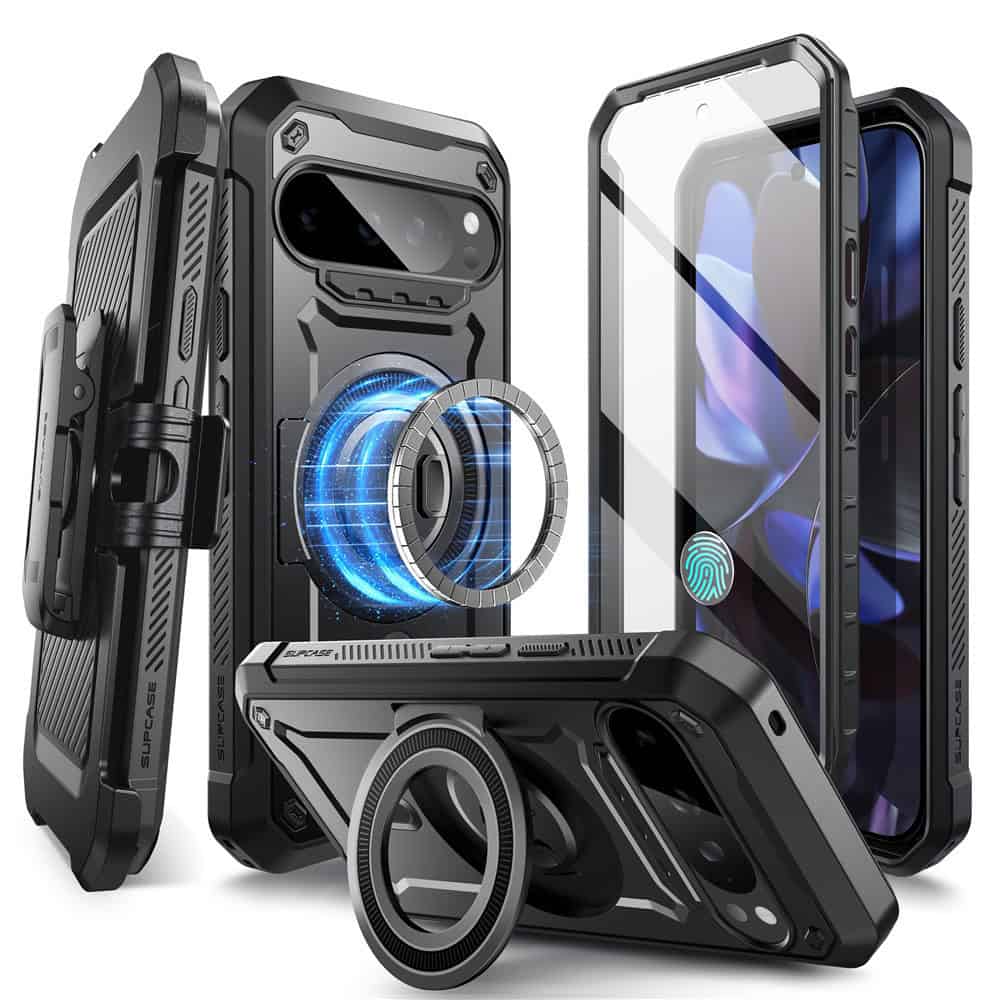 Supcase UB Pro MagSafe met screen protector Google Pixel 9 / 9 Pro - Zwart Main Image