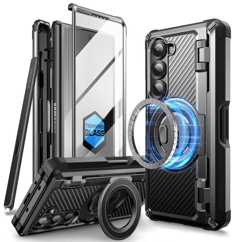 Supcase UB Pro MagSafe met screen protector Samsung Galaxy Z Fold6 - Zwart Main Image