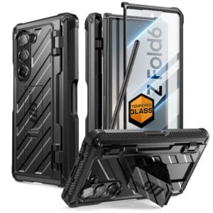 Supcase UB Pro met screenprotector en penhouder Samsung Z Fold6 - Zwart Main Image