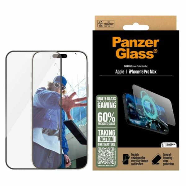 PanzerGlass EyeCare Ultra-Wide Fit Screen Protector iPhone 16 Pro Max