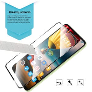 Solidenz Premium Fullcover Screen protector Samsung Galaxy A16 - 3