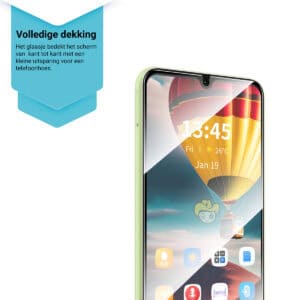 Solidenz Premium Fullcover Screen protector Samsung Galaxy A16 - 4