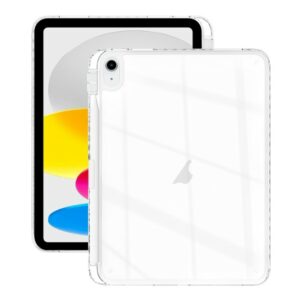 Backcase iPad 11 en iPad 10 - 10.9 inch - Pencilholder - Transparent Main Image