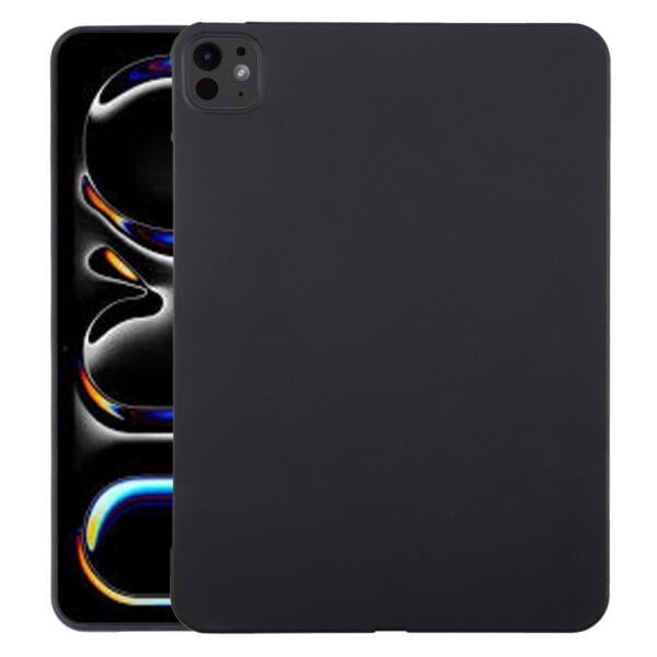 Siliconen Backcase iPad Pro 2024 - 13 inch - Matt black