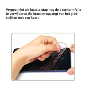 Hydrogel Screen Protector iPhone 16 Plus / iPhone 15 Plus - 5