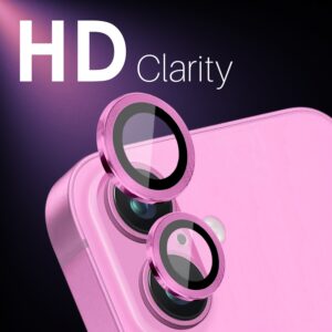 Solidenz Cameralens only protector iPhone 16 / 16 Plus - Roze - 2