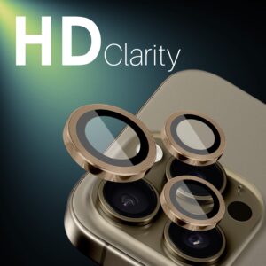 Solidenz Cameralens only protector iPhone 16 Pro / 16 Pro Max - Desert Titanium - 1