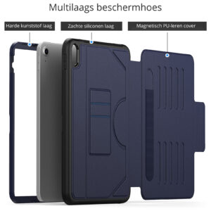 Solidenz Magnetische hoes iPad 11 en iPad 10 - 10.9 inch - Blauw - 1