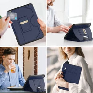 Solidenz Magnetische hoes iPad 11 en iPad 10 - 10.9 inch - Blauw - 5