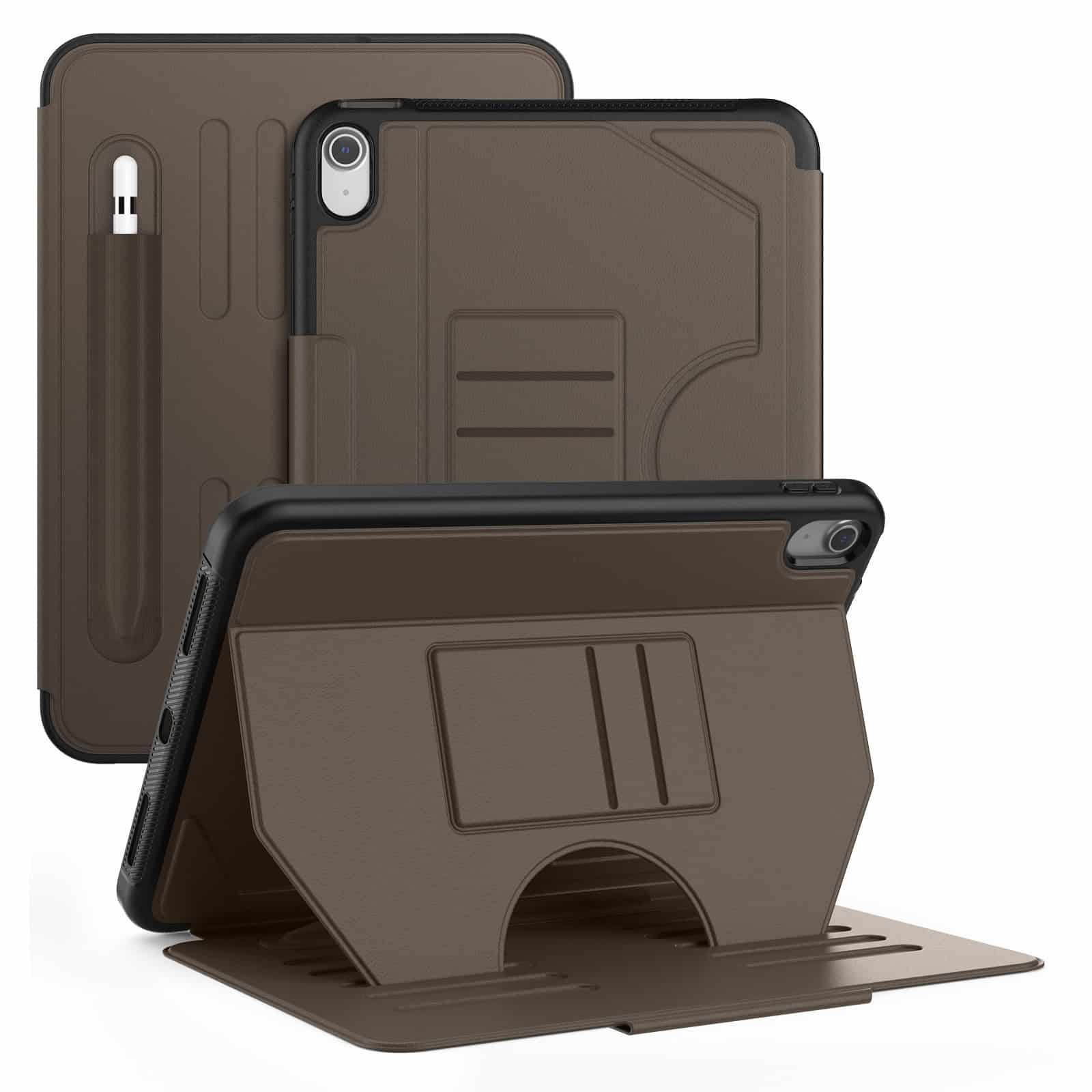 Solidenz Magnetische hoes iPad 11 en iPad 10 - 10.9 inch - Bruin Main Image